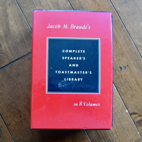 Complete Speaker's and Toastmaster's Library 8 Book Volumes Weddings Speeches - Picture 10 of 10